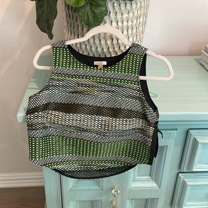 Anthropologie Leifsdottir crop top Size 2 NWOT